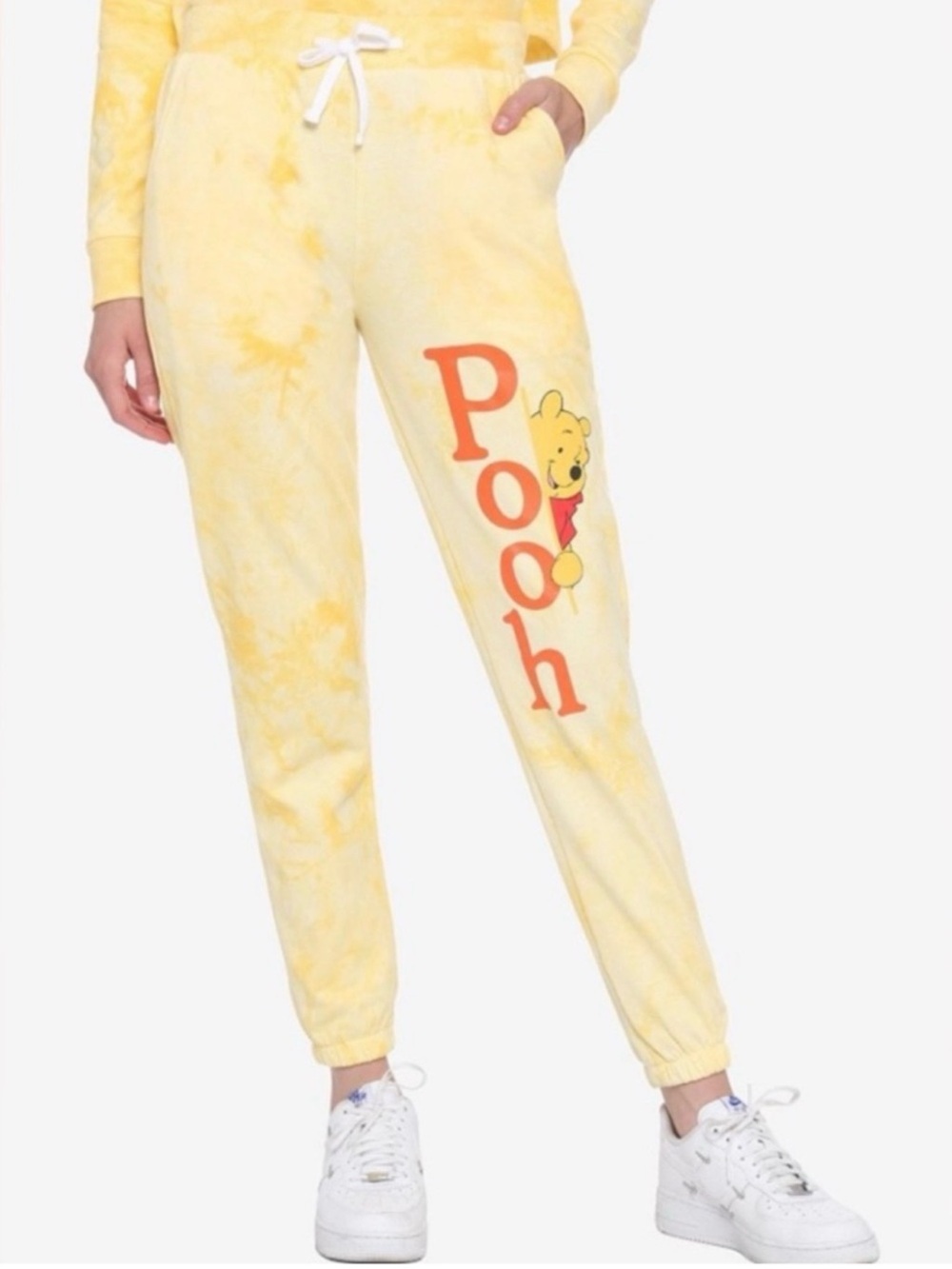 Hot Topic Disney Winnie the Pooh Tie Dye Jogger Sweatpants L